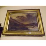 OIL ON CANVAS "GLENCOE" F FOGGAT