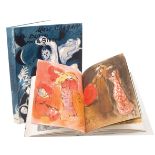 Marc Chagall "Dessins pour la Bible" Paris, 1960 36x27 cm. comprising 48 lithographs (24 of them