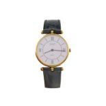A Van Cleef & Arpels ronde wristwatch   18K gold circular-shaped watchcase of a diameter of 30 mm.,
