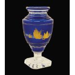A Val Saint Lambert crystal vase