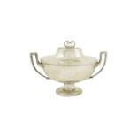 An important Giuseppe Balbino silver soup tureen