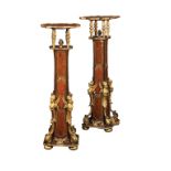 A pair of Napoleon III style columns