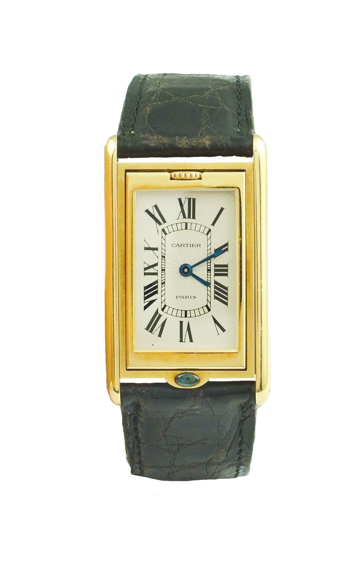 A Cartier Basculante wrist watch