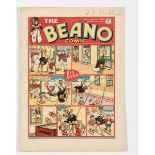Beano 86 (1940). Propaganda war issue. Bright fresh covers, cream pages [vfn] Comic / Comics