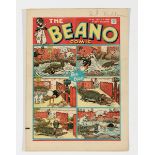 Beano No 82 (1940). Propaganda war issue. Bright fresh covers, cream pages [vfn] Comic / Comics