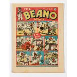 Beano No 62 (1939). Bright covers, cream pages [vg+/fn-] Comic / Comics