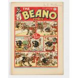 Beano 87 (1940). Propaganda war issue. Bright fresh covers, cream pages [vfn] Comic / Comics