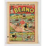 Beano No 69 (1939). First propaganda war issue with Pansy Potter and Wild Boy of the Woods U-Boat
