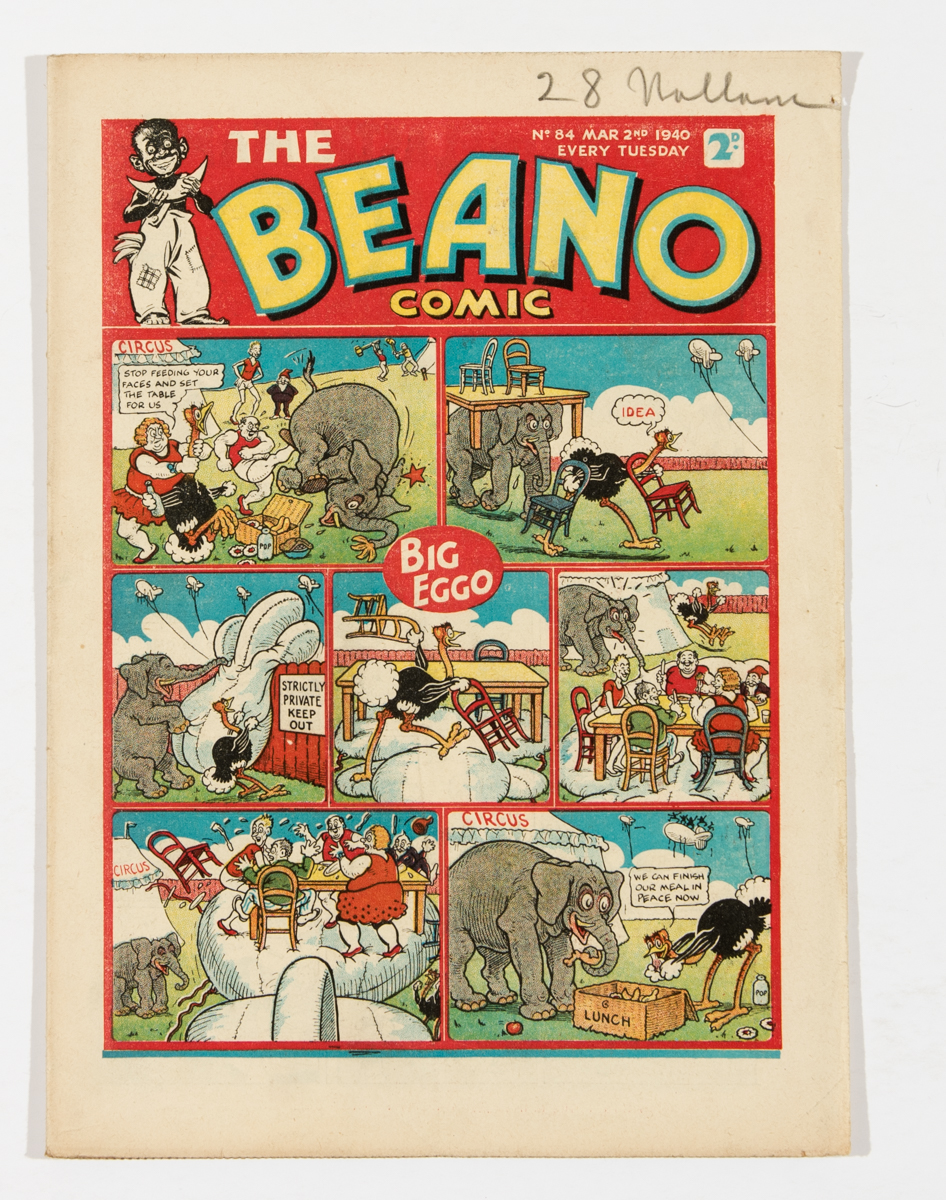 Beano No 84 (1940). Bright fresh covers, cream pages [vfn] Comic / Comics