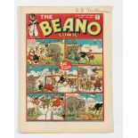 Beano No 84 (1940). Bright fresh covers, cream pages [vfn] Comic / Comics