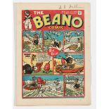 Beano 108 (1940). Propaganda war issue. Lord Snooty and Pals captured by Hitler! [fn+]