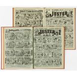 Jester comics (Jul-Dec, 1933 and 1936) 1808-1833, 1912-1938. In two half-year bound volumes.