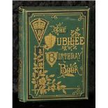 Queen Victoria personally owned and used, Jubilee Birthday book 1887 A commemorative Jubilee
