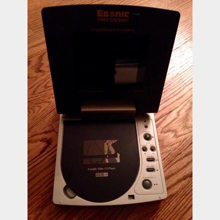 Esonic video baby disc cd portable player signed by Michael Jackson - Image 2 of 3