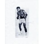 Muhammad Ali original signed Ali picture