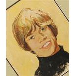 collection of five portraits of Mick Jagger, Brian Jones, Bill Wyman, Keith Richards and Charlie