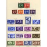 KGVI COLLECTION of M housed in The Printed album 1937-50 (A-Z ranges) of full, short or part