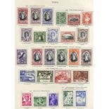 KGVI COLLECTION of M & U housed in The Printed album 1937-50 (A-Z ranges) of part sets or odds. (