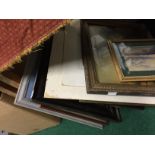 A large quantity of various pictures and prints.