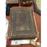 A 19th century photograph album containing various Carte de Visite together with a scrap album.