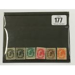 CANADA 1897/8 6 Mtd. mint/Unused stamps. Cat £231.