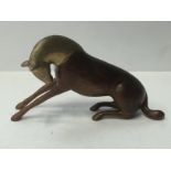 A small bronze model of a Horse by Loet (incised marks and numbers to base Limited Edition