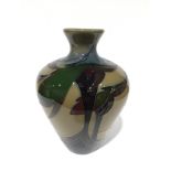 MOON VALLEY: A Moorcroft Pottery vase by Nicola Slaney (17cm high).