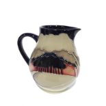 EVENTIDE WINTER: A Numbered Edition signed Moorcroft Pottery jug by Vicky Lovatt (11cm high).