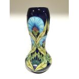 WINDSOR CARNATION: A tall Limited Edition, 194/300, Moorcroft Pottery vase by Sally Tuffin,