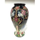 THE CARAVAN: A large Trial Moorcroft Pottery vase by Rachel Bishop, signed and dated 3.11.