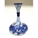 FLORIAN YACHT: A Numbered Edition Moorcroft Pottery vase by William Moorcroft,