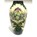 GARDEN CASTLE: A Limited Edition 52/75, signed Moorcroft Pottery vase by Kerry Goodwin, 2014 (20.