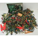 Good quantity of plastic figures by Britains and others,