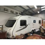 Sprite Quattro FB 2011 Caravan. Twin axel, 7.96m x 2.23m.