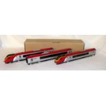 BACHMANN 30-681 3 Car Virgin Red & Grey 'Voyager' 22008 Draig Gymreig Welsh Dragon. Ex Set.