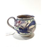 A Carter Stabler Adams jug, shape 316, decorated in PN (bluebird) pattern designed by Truda Adams