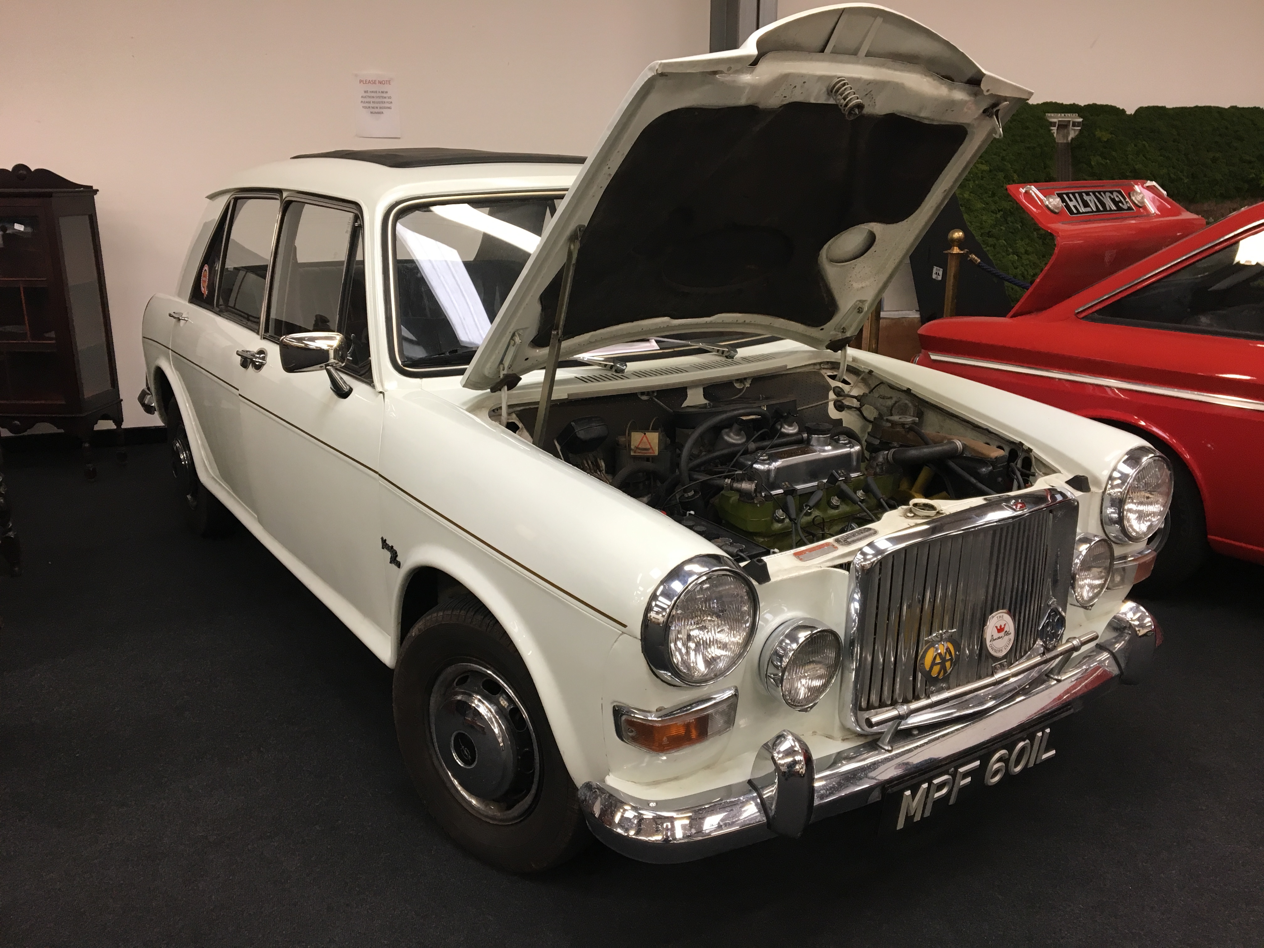 A 1972 Vanden plas princess fitted with a 1275cc engine fitted with twin carburettors, quick shift