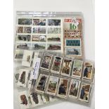 A set of W.D. & H.O Wills cigarette cards: Railway equipment, a series of 50 together with a