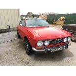 A 1975 Alpha romeo gtv 2.0 bertone 105 coupe. An £8000 trickett body restoration complete with