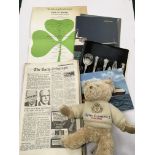 A collection of various Cunard memorabilia to include menus, booklets of Queen Elizabeth II,