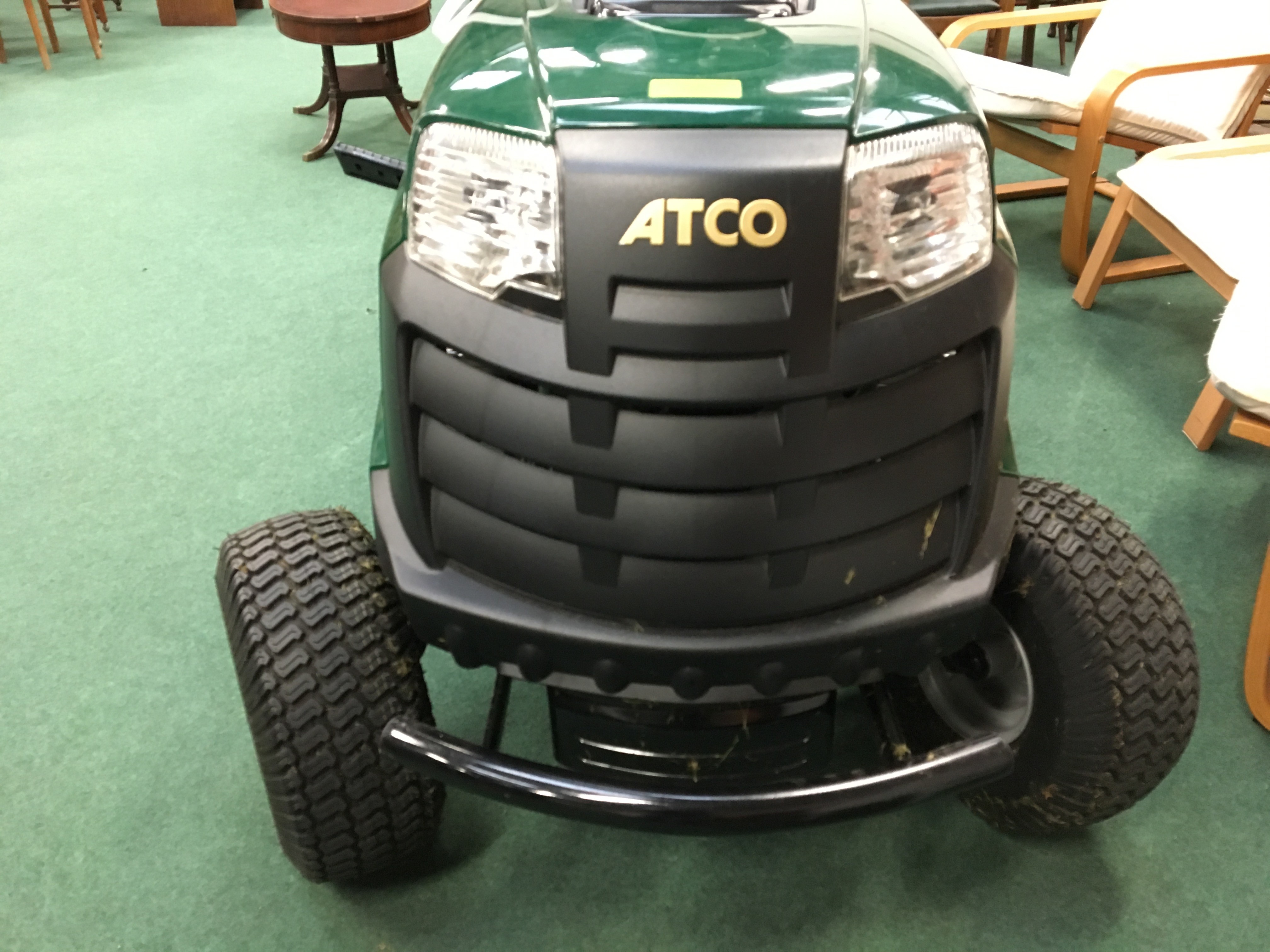 A Atco G T 30H petrol driven sit on mower powered by Briggs & Stratton. - Image 2 of 6