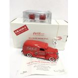 Danbury Mint 1/24 scale Coca Cola 1941 Delivery Truck #0114. M and boxed with certificate and