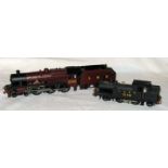 2 x Expertly built Locomotives - Brass LNER Black Holden 2-4-2T # 7174 and White Metal and Brass LMS