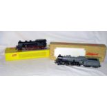 LILIPUT 2 x Locomotives - 07803 DB Black BR78 2-6-4T # 78134 and 10420 PO-MIDI Grey BR 210 # 210-