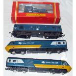 HORNBY 2 x Diesel Locomotives and a HST 2 Car Set - R874 BR Blue Class 06 0-4-0DS # 06 005 ,