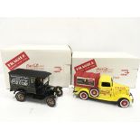 Two Danbury Mint 1/24 scale Coca Cola Delivery Truck models: 1925 #0460; 1935 #0367. M and boxed