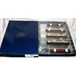 LILIPUT L386000 Orient Express CIWL Ep1 5 x Car Set - Brown and Cream Coaches Nos 974A Sleeping Car,