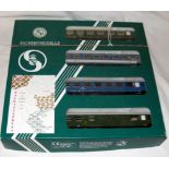 SACHSENMODELLE 14009 Stuttgart - Wien - Sofia Balkan Express 4 Coach Pack - Mint Coaches in a Near