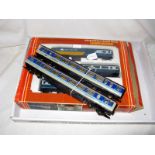 HORNBY and LIMA - a Hornby R370 Class 43 Blue and White 3 Car Pack (Excellent in a Fair Plus Box)