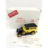 Danbury Mint 1/24 scale Coca Cola 1931 Delivery Truck #0402. M and boxed with certificate.